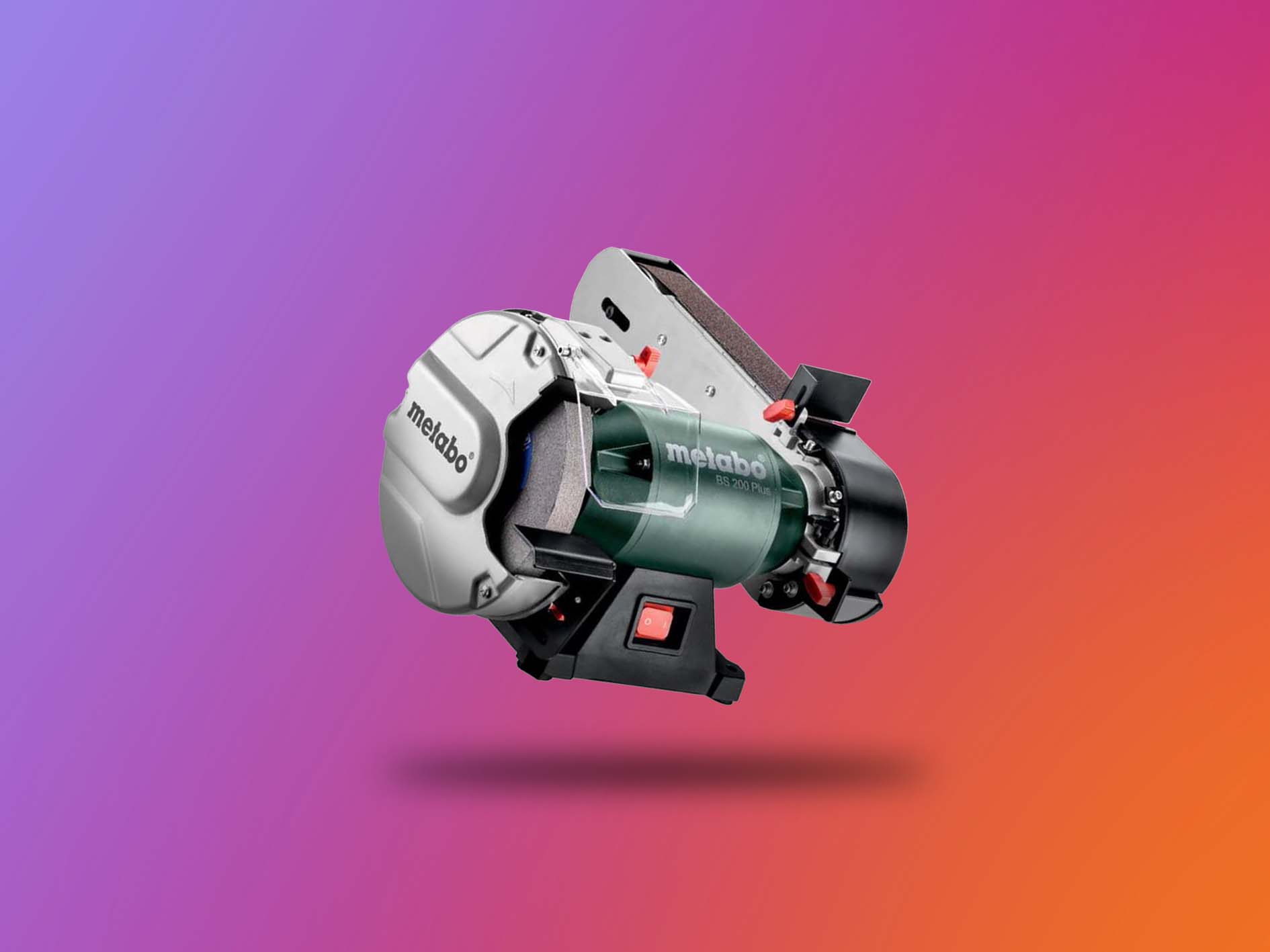 METABO BS 200 Plus Kombi-Bandschleifmaschine