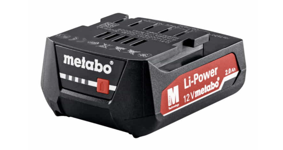Metabo Akkupack 12 V, 2,0 Ah, Li-Power