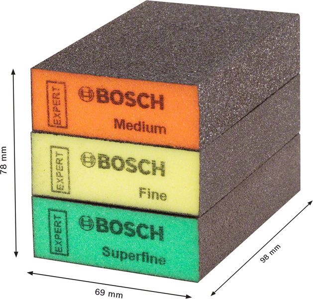 Bosch Schleifblock Maße von TB