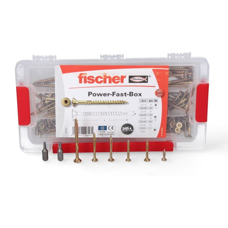 Fischer Power-Fast Box 245 tlg.
