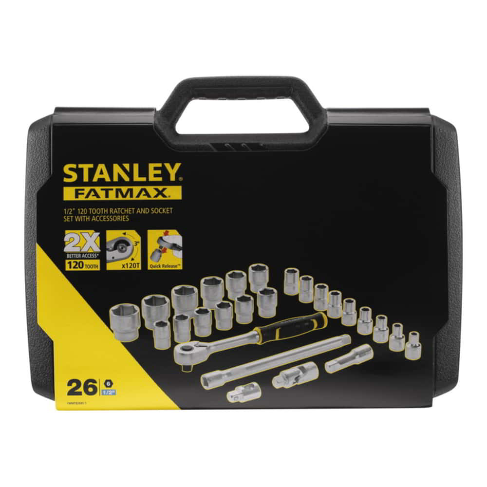 ▻ Stanley Steckschlüssel Set ab | 57,99€ Toolbrothers 26-teilig ½