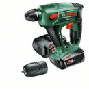 Bosch Uneo Maxx Akku-Bohrhammer 18V 0,6J SDS-Quick + 2x Akku 2,5Ah + Ladegerät + Koffer (0603952327), image 