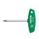 Wiha Stiftschlüssel mit Quergriff TORX® MagicSpring® mattverchromt (27970) T30 x 100 mm, image 