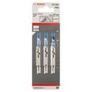 Bosch Stichsägeblatt U 118 A Basic for Metal, 3er-Pack (2 608 631 511), image 