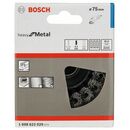 Bosch Topfbürste, Stahl, gezopfter Draht, 75 mm, 0,5 mm, 12500 U/ min, M 14 (1 608 622 029), image _ab__is.image_number.default