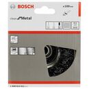 Bosch Topfbürste, Stahl, gewellter Draht, 100 mm, 0,5 mm, 8500 U/ min, M 14 (1 608 614 011), image _ab__is.image_number.default