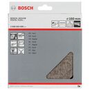 Bosch Polierfilz für Exzenterschleifer, hart, Klett, 160 mm, 2er-Pack (3 608 604 000), image 