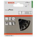 Bosch Topfbürste, Edelstahl, gezopfter Draht, 75 mm, 0,5 mm, 12500 U/ min, M 14 (2 608 622 060), image _ab__is.image_number.default
