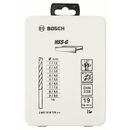 Bosch Metallbohrer-Set HSS-G, DIN 338, 135°, 19-teilig, 1 - 10 mm, Metallkassette (2 607 018 726), image _ab__is.image_number.default