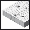 Bosch Schleifblatt C430, 80 x 133 mm, 60, 8 Löcher, Klett, 10er-Pack (2 608 605 279), image _ab__is.image_number.default