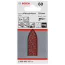 Bosch Schleifblatt C430, 32 mm, 60, ungelocht, 5er-Pack (2 608 605 167), image _ab__is.image_number.default