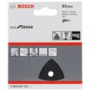 Bosch Schleifblatt F355, 93 mm, 80, 6 Löcher, Klett, 5er-Pack (2 608 605 192), image _ab__is.image_number.default