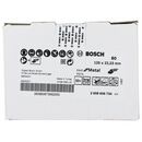 Bosch Fiberschleifscheibe R574 Best for Metal, Zirkonkorund, 125 mm, 22,23 mm, 80 (2 608 606 734), image 