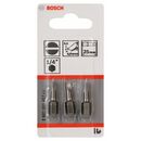 Bosch Schrauberbit Extra-Hart S 0,5 x 4,0, 25 mm, 3er-Pack (2 607 001 457), image 