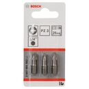 Bosch Schrauberbit Extra-Hart PZ 3, 25 mm, 3er-Pack (2 607 001 562), image 