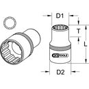 KS Tools 1" 12-kant-Stecknuss, kurz, 2.3/16", image _ab__is.image_number.default