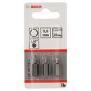 Bosch Schrauberbit Extra-Hart HEX 1,5, 25 mm, 3er-Pack (2 607 001 716), image _ab__is.image_number.default