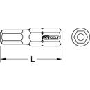 KS Tools 1/4" Bit Innensechskant,Bohrung,25mm,5/16",5er Pack, image _ab__is.image_number.default