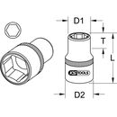 KS Tools 1/4" CHROMEplus Sechskant-Stecknuss, 7mm, image _ab__is.image_number.default