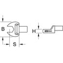 KS Tools 14x18mm Einsteck-Maulschlüssel, 18mm, image _ab__is.image_number.default