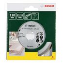 Bosch Diamanttrennscheibe für Fliesen, Durchmesser: 110 mm (2 607 019 471), image 