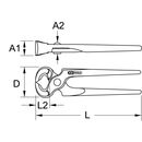 KS Tools BERYLLIUMplus Kneifzange 230 mm, image _ab__is.image_number.default