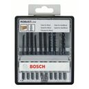 Bosch Stichsägeblatt-Set Robust Line Wood Expert, T-Schaft, 10-teilig (2 607 010 540), image 