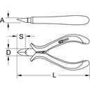 KS Tools Feinmechanik-Diagonal-Seitenschneider, 120mm, image _ab__is.image_number.default