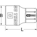KS Tools GEARplus RINGSTOP-Stecknuss mit Bohrung, 18mm, image _ab__is.image_number.default