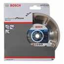 Bosch Diamanttrennscheibe Standard for Stone, 115 x 22,23 x 1,6 x 10 mm, 1er-Pack (2 608 602 597), image _ab__is.image_number.default