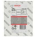 Bosch Schmalrückenklammer TK40 25G, 5,8 mm, 1,2 mm, 25 mm, verzinkt (2 608 200 702), image 