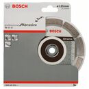 Bosch Diamanttrennscheibe Standard for Abrasive, 125 x 22,23 x 6 x 7 mm (2 608 602 616), image 