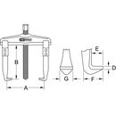 KS Tools Universal-Abzieher 2-armig, verlängerte Haken, 110-520x300mm, image _ab__is.image_number.default