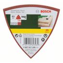 Bosch Schleifblatt-Set für Deltaschleifer, 93 mm, 180, 6 Löcher, 25er-Pack (2 607 017 109), image 