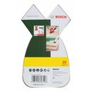 Bosch Schleifblatt-Set für Multischleifer, 25-teilig, 4 Löcher, 170x98x20 mm, 80 - 180 (2 607 017 113), image 