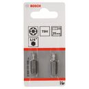 Bosch Security-Torx-Schrauberbit Extra-Hart T9H, 25 mm, 2er-Pack (2 608 522 008), image 