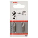 Bosch Security-Torx-Schrauberbit Extra-Hart T40H, 25 mm, 2er-Pack (2 608 522 015), image 