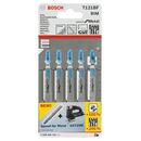 Bosch Stichsägeblatt T 121 BF Speed for Metal, 5er-Pack, Bleche (2 608 636 702), image 