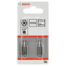 Bosch Security-Torx-Schrauberbit Extra-Hart T27H, 25 mm, 2er-Pack (2 608 522 013), image _ab__is.image_number.default