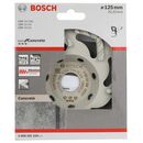 Bosch Diamanttopfscheibe Best for Concrete 125 x 22,23 x 4,5 mm, L-förmig (2 608 201 229), image 