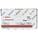 Bosch Schleifblatt C470, 125 mm, 60, Multilochung, Klett, 50er-Pack (2 608 621 005), image 