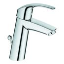 Grohe Einhand-Waschtischbatterie EUROSMART DN 15, M-Size Zugstangen-Ablaufgarnitur 1 1/4" chrom, image 