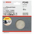 Bosch Schleifblatt M480 Net, Best for Wood and Paint, 115 mm, 240, 5er-Pack (2 608 621 141), image _ab__is.image_number.default