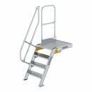 Günzburger Aluminium-Treppe Plattform 60° 5 Stufen, image 