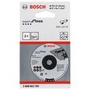 Bosch Schruppscheibe Expert for Inox A 30 Q INOX BF, 76 x 4 x 10 mm, 2 Stck (2 608 601 705), image _ab__is.image_number.default