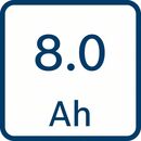 Bosch Akkupack ProCORE 18 Volt, 8.0 Ah (1 600 A01 6GK), image _ab__is.image_number.default