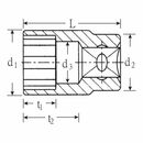 Stahlwille 3/8" (10mm) Steckschlüsseleinsatz SW.5/8" L.31mm, image _ab__is.image_number.default