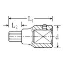 Stahlwille 3/4" (20mm) INHEX-Einsatz SW.17mm L.80mm, image _ab__is.image_number.default