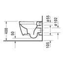 Duravit Wand-WC-Set COMPACT RIMLESS ME by Starck tief, 370 x 480 mm weiß, image _ab__is.image_number.default