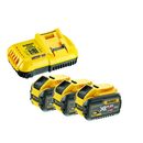 DeWalt DCB118X3 Li-Ion Akku Starter-Set 18 / 54V + 3x Akku 9,0Ah + Ladegerät, image 